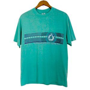 Vintage 80s University of Hawaii Single Stitch Design Tees 50/50 USA